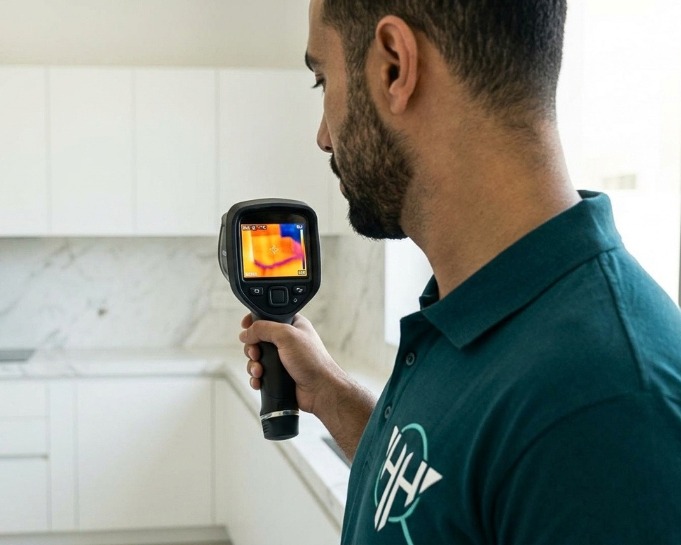 Property inspection in progress