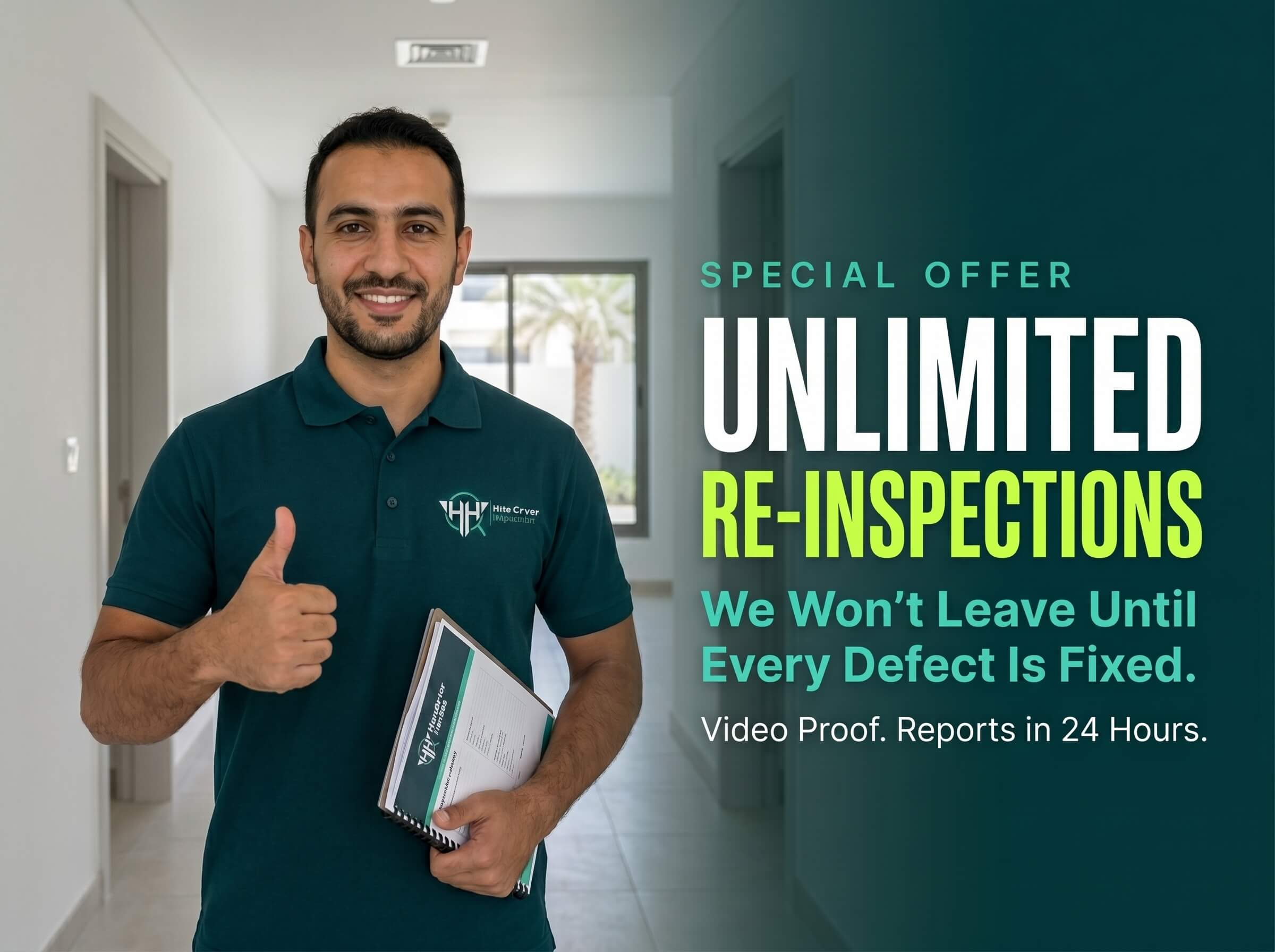 Unlimited Re-Inspections Offer