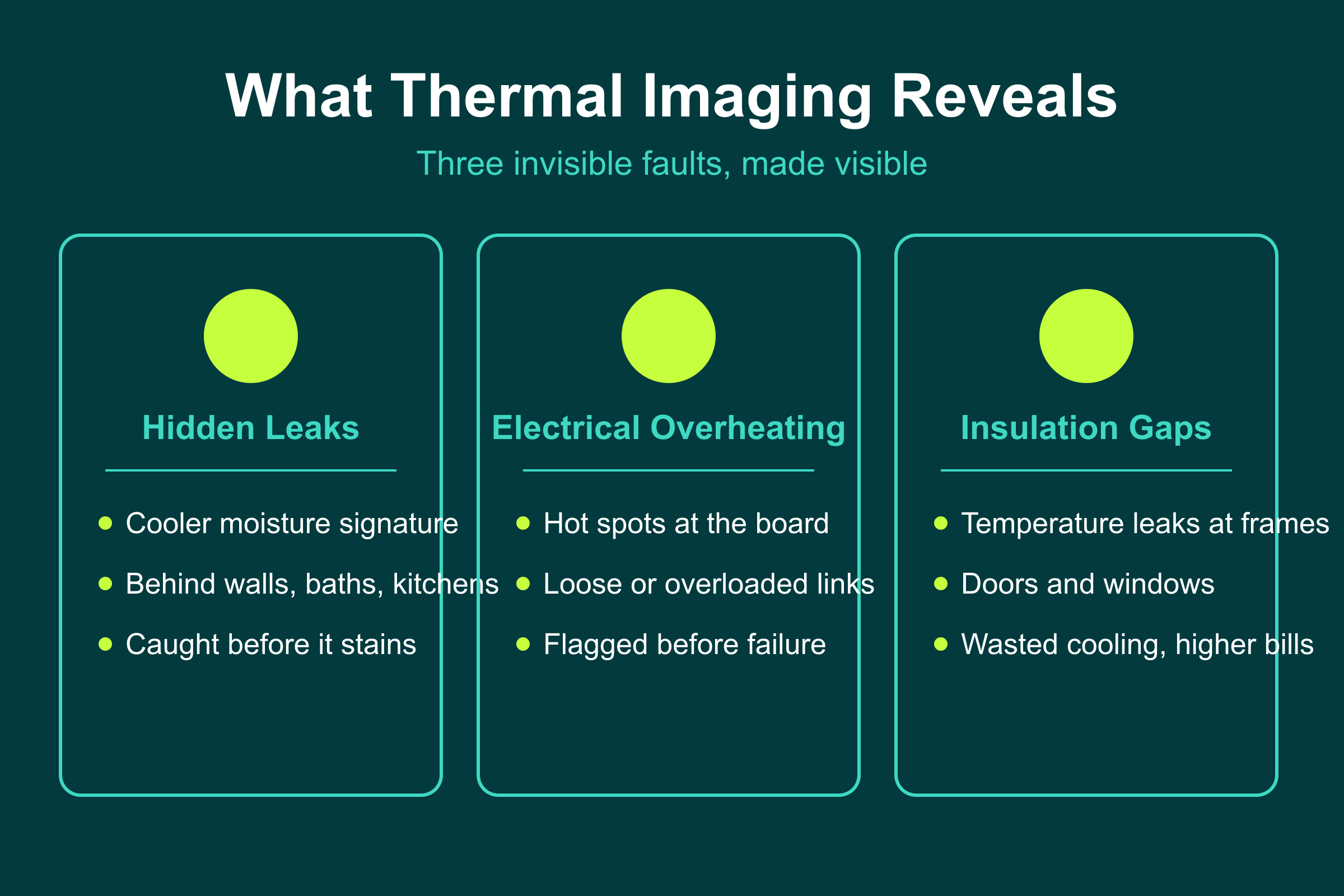 What thermal imaging reveals in a UAE property: hidden leaks, electrical overheating, and insulation gaps
