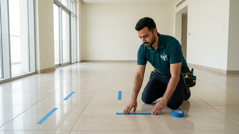 The hollow tile test: how inspectors find hollow tiles by sound before they crack in a UAE handover